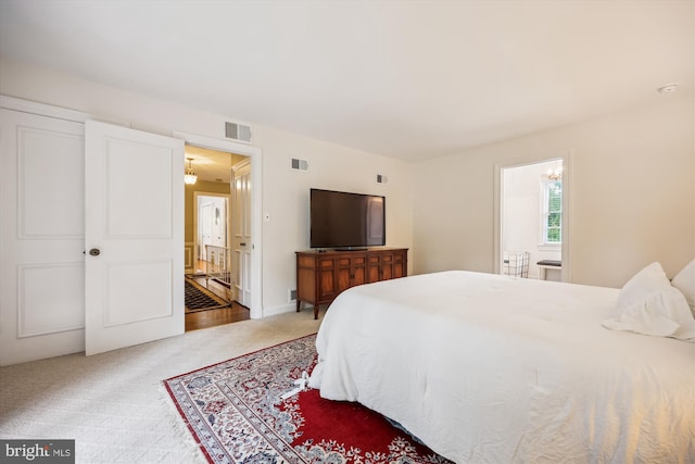 7600 Charleston Dr, Bethesda, MD 20817 - bedroom with carpet