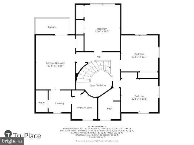 7600 Charleston Dr, Bethesda, MD 20817 - view of home floor plan
