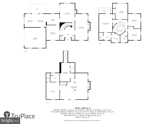 7600 Charleston Dr, Bethesda, MD 20817 - view of room layout