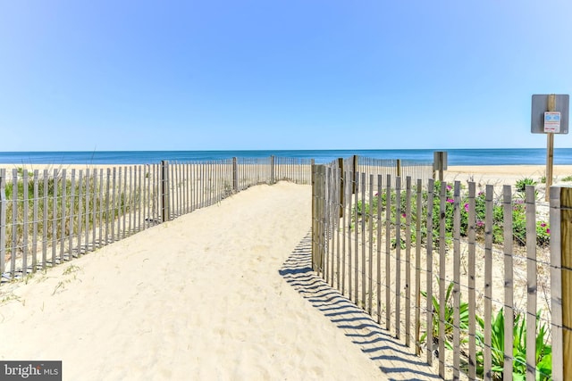 11400 Coastal Hwy Unit 8G, Ocean City, MD 21842 - water view featuring nearby beach