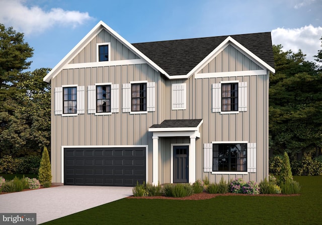 3703 Devonann Ln, Edgewater, MD 21037 - modern farmhouse featuring board and batten siding and a shingled roof