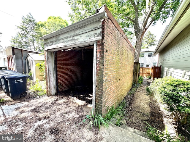 4100 Jenifer St NW, Washington, DC 20015 - garage with a storage unit
