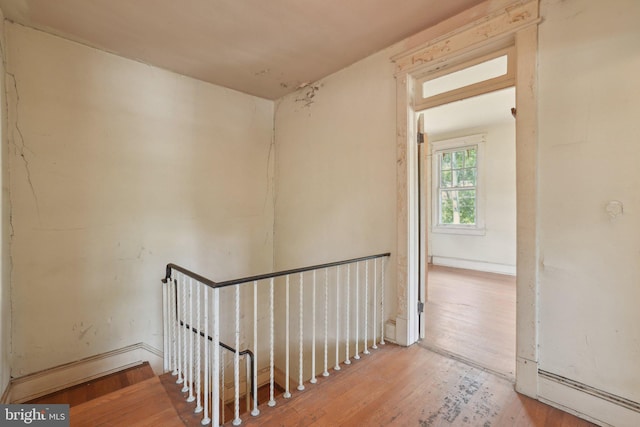 4100 Jenifer St NW, Washington, DC 20015 - stairs featuring wood-type flooring