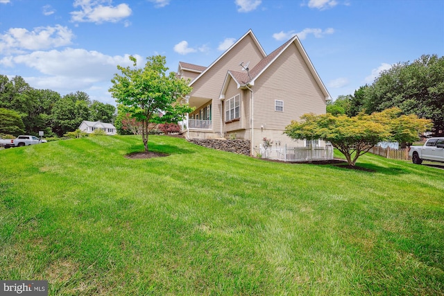 24830 Showbarn Cir, Damascus, MD 20872 - view of property exterior with a yard