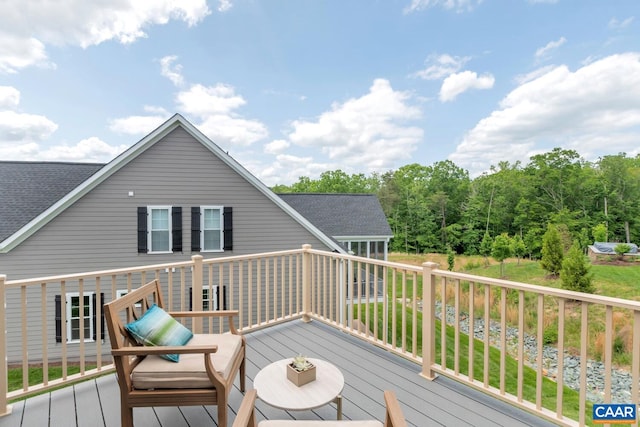 34A Ashlin Cv, Charlottesville, VA 22901 - view of wooden terrace