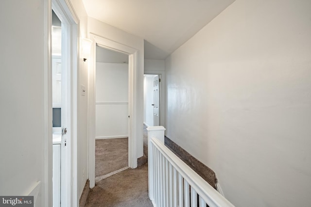 4749 Marple St, Philadelphia, PA 19136 - hall with an upstairs landing and carpet