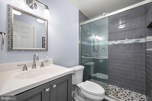 39724 E Sun Dr Unit 226, Fenwick Island, DE 19944 - bathroom with toilet, a stall shower, and vanity