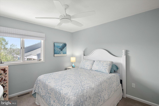 39724 E Sun Dr Unit 226, Fenwick Island, DE 19944 - bedroom featuring carpet flooring, baseboards, and ceiling fan