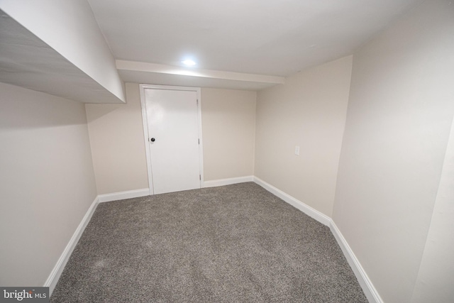 2116 E Hoffman St, Baltimore, MD 21213 - finished below grade area featuring carpet flooring and recessed lighting