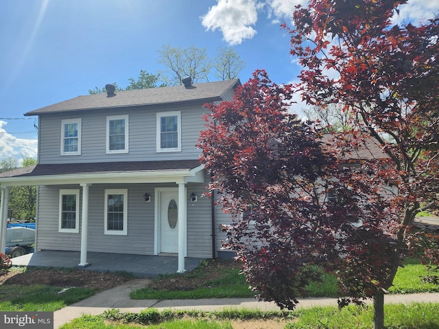 51 Maple St, Cumberland, MD 21502 - view of front of property with a porch and a shingled roof
