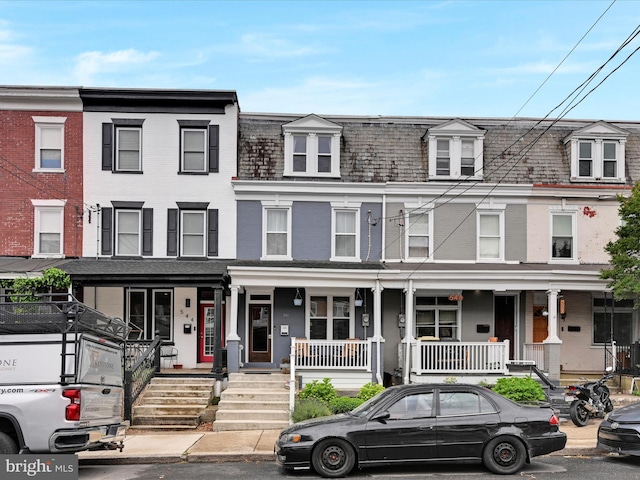 546 N Plum St, Lancaster, PA 17602 - multi unit property featuring covered porch and mansard roof