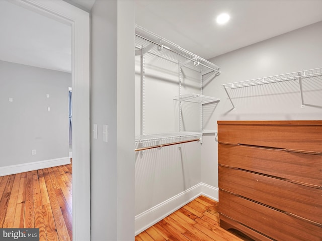 546 N Plum St, Lancaster, PA 17602 - spacious closet featuring light wood finished floors