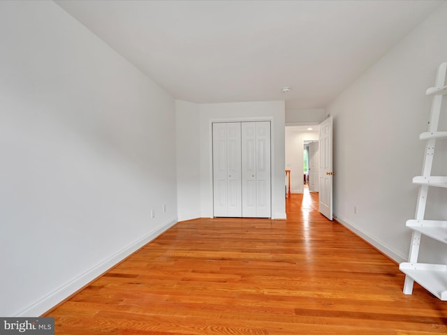 1082 Stillwood Cir, Lititz, PA 17543 - unfurnished bedroom with light wood-style floors and a closet