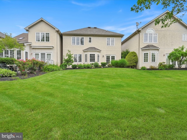 1082 Stillwood Cir, Lititz, PA 17543 - view of front of house with a front lawn and stucco siding
