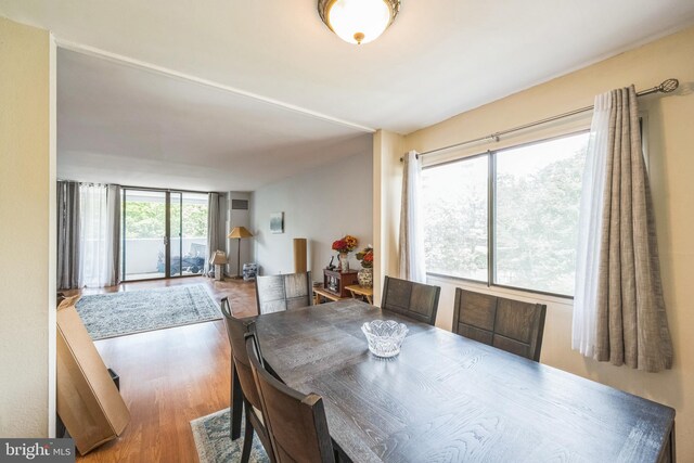 6101 Edsall Rd Unit 702, Alexandria, VA 22304 - dining space featuring wood finished floors