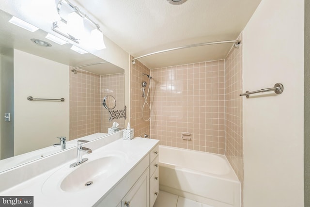 6101 Edsall Rd Unit 702, Alexandria, VA 22304 - bathroom featuring vanity and washtub / shower combination