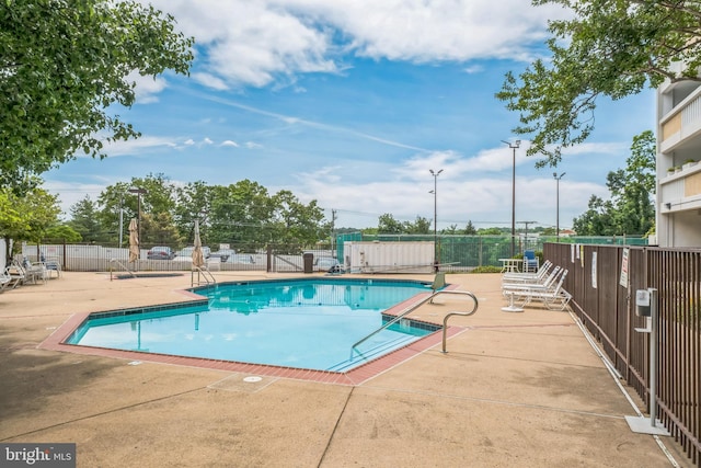 6101 Edsall Rd Unit 702, Alexandria, VA 22304 - community pool featuring a patio area