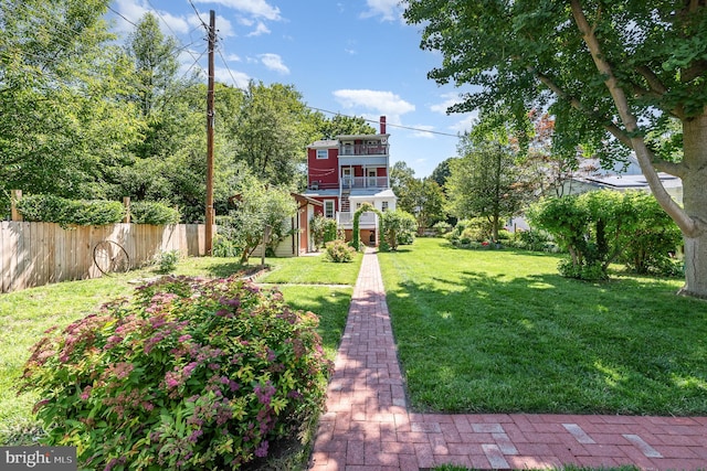 212 S Union Ave, Havre De Grace, MD 21078 - view of yard with a balcony