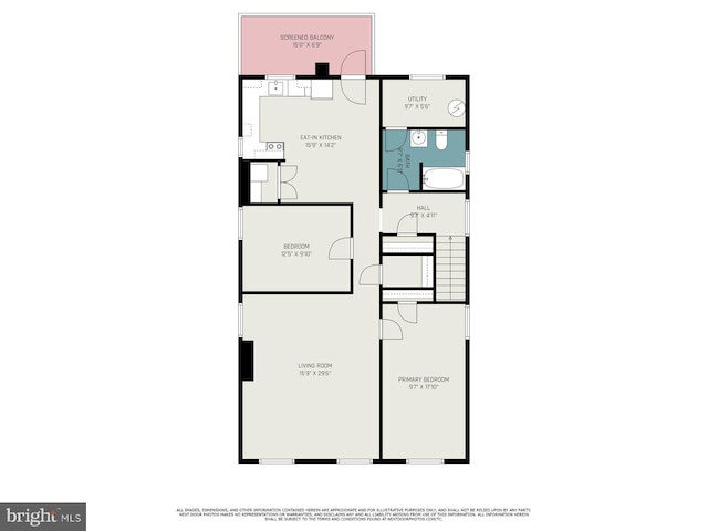 212 S Union Ave, Havre De Grace, MD 21078 - floor plan / room layout