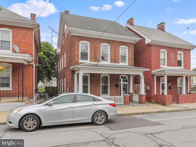 16 Avalon Ave, Hagerstown, MD 21740 - townhome / multi-family property featuring brick siding and a porch