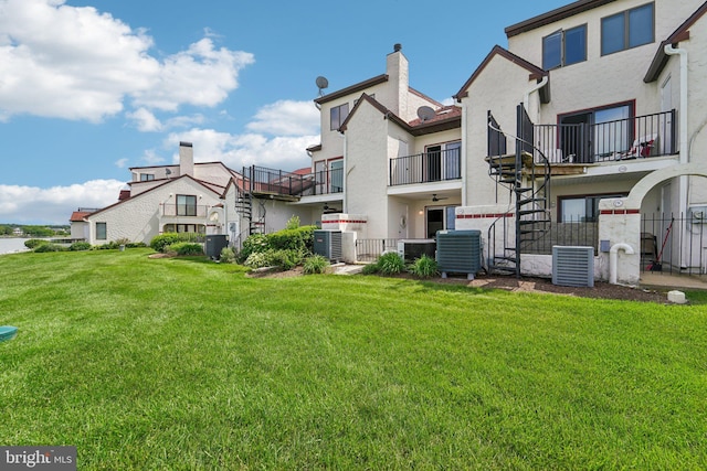 15 Queen Anne Way Unit E, Chester, MD 21619 - view of yard with cooling unit