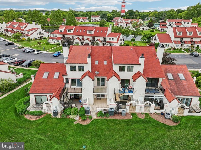 15 Queen Anne Way Unit E, Chester, MD 21619 - aerial perspective of suburban area