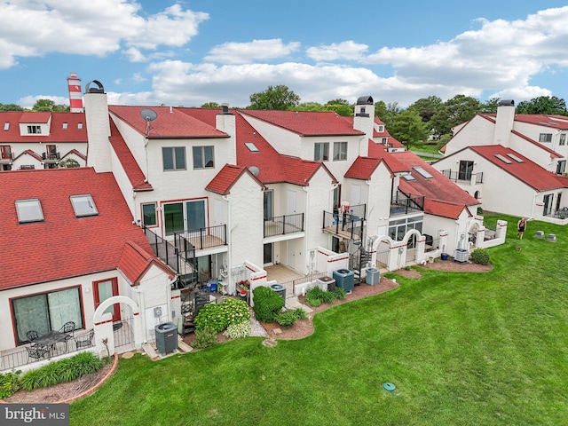 15 Queen Anne Way Unit E, Chester, MD 21619 - aerial view of residential area