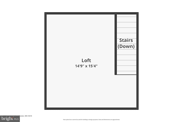 15 Queen Anne Way Unit E, Chester, MD 21619 - property floor plan