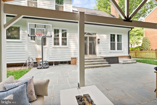 10000 Manor Pl, Fairfax, VA 22032 - view of patio / terrace