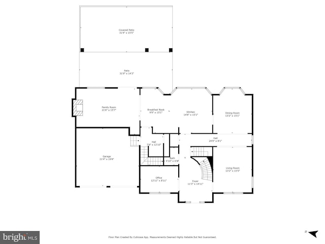 10000 Manor Pl, Fairfax, VA 22032 - home floor plan