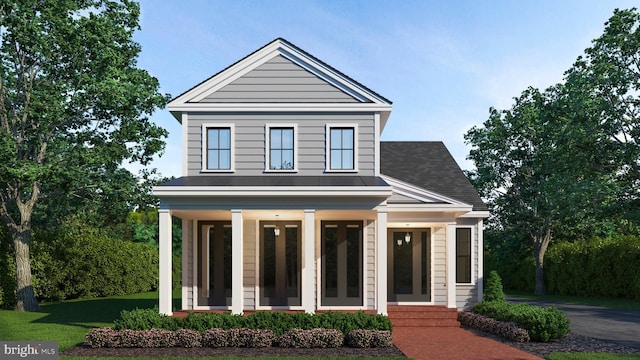 0 Hope Cir, Easton, MD 21601 - view of front of property with a porch and a front yard