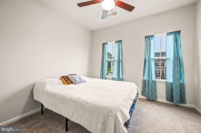 8 Ryan Ct, Gilbertsville, PA 19525 - bedroom with carpet floors and ceiling fan