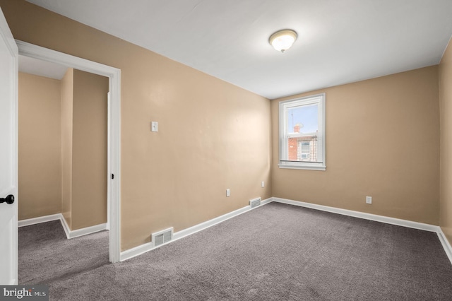 4528 Tudor St, Philadelphia, PA 19136 - spare room featuring carpet floors and baseboards