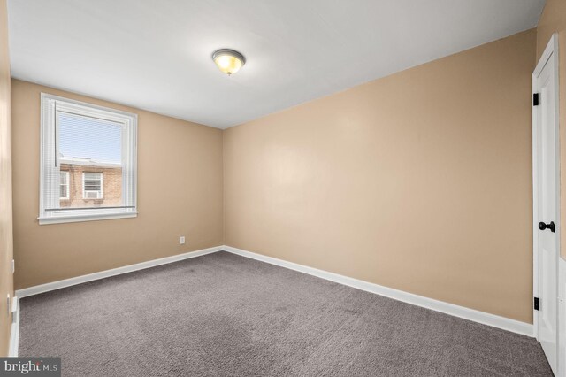 4528 Tudor St, Philadelphia, PA 19136 - carpeted empty room featuring baseboards