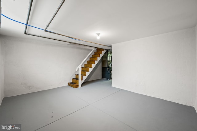 4528 Tudor St, Philadelphia, PA 19136 - below grade area with stairs and heating unit