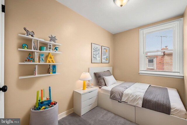 4528 Tudor St, Philadelphia, PA 19136 - carpeted bedroom with baseboards