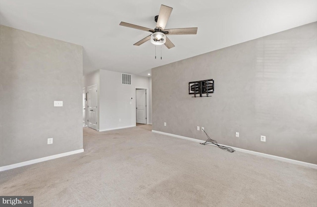 25040 Treeview Ln, Lewes, DE 19958 - carpeted empty room with a ceiling fan and baseboards