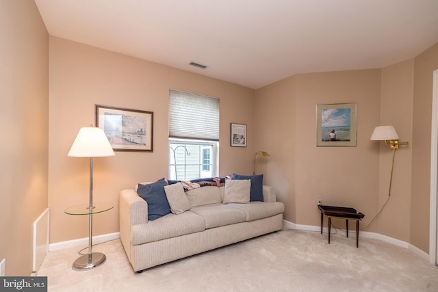 205 Strawberry Ct, Warwick, PA 18974 - carpeted living room featuring baseboards