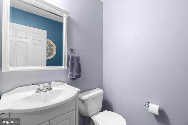 260 Whistling Pine Rd, Severna Park, MD 21146 - half bath featuring toilet and vanity