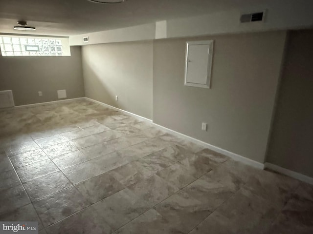 1727 Dallas St, Philadelphia, PA 19126 - below grade area with baseboards