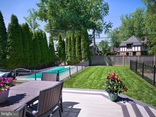 1204 Drexel Ave, Drexel Hill, PA 19026 - view of wooden terrace