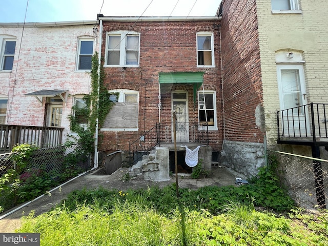 3606 Harlem Ave, Baltimore, MD 21229 - rear view of property featuring brick siding
