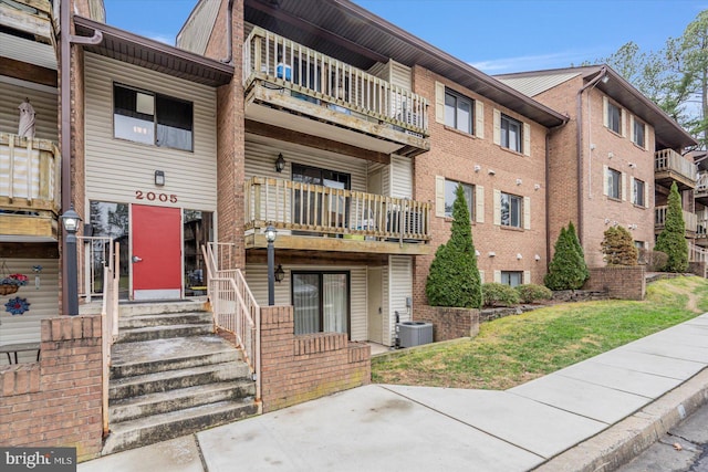 2005 Magnolia Woods Ct Unit 2005-D, Edgewood, MD 21040 - view of property featuring central AC unit