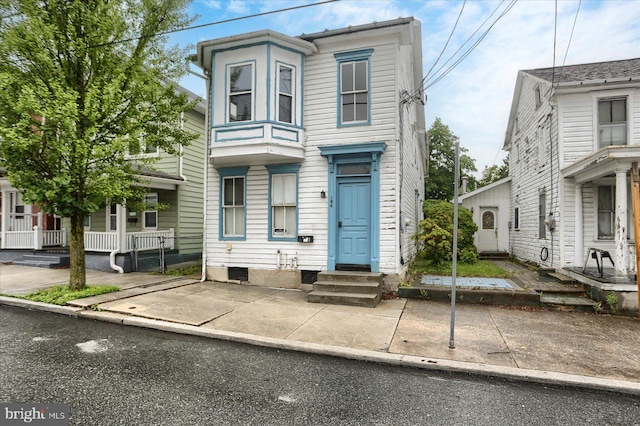 154 S Baltimore St, Dillsburg, PA 17019 - townhome / multi-family property with entry steps