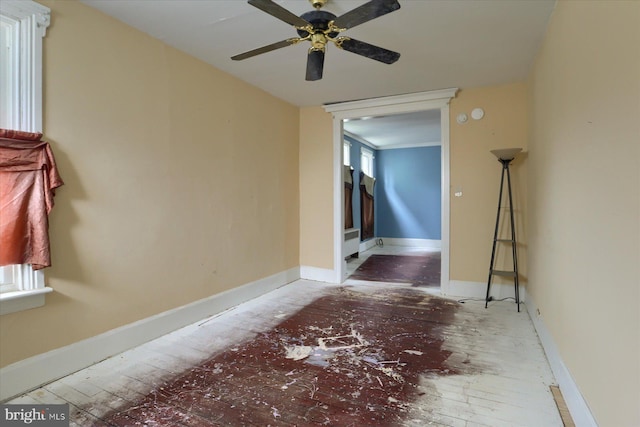 154 S Baltimore St, Dillsburg, PA 17019 - spare room with ceiling fan