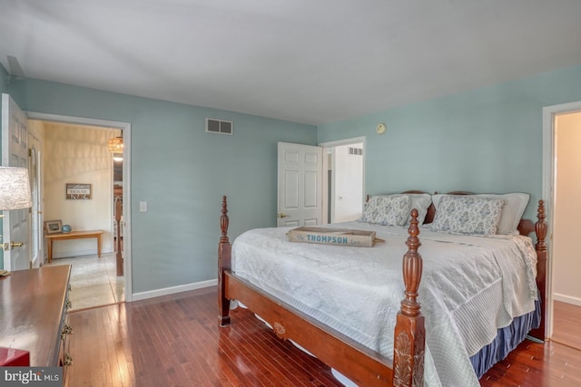 45 S Shore Dr, Dover, DE 19901 - bedroom featuring wood-type flooring and baseboards