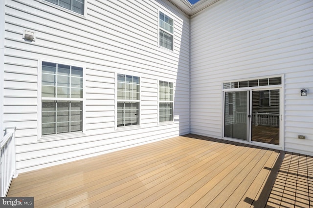 4504 Eden Park Ln, Upper Marlboro, MD 20772 - view of wooden deck
