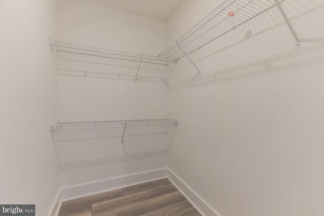 1947 N 33rd St, Philadelphia, PA 19121 - walk in closet with dark wood-style flooring