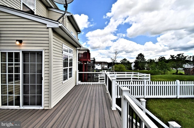 1664 Brynne Ln, Pottstown, PA 19464 - view of wooden terrace
