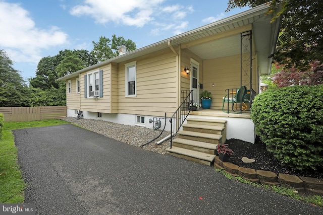 449 Audubon Ave, Audubon, NJ 08106 - view of front of home with a porch and a chimney